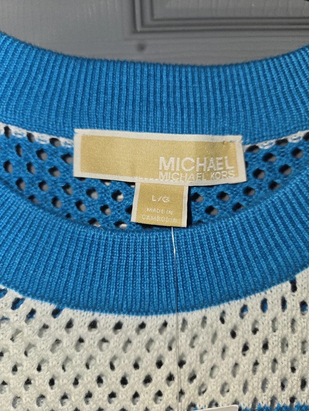 Michael kors Crochet  knit sweater